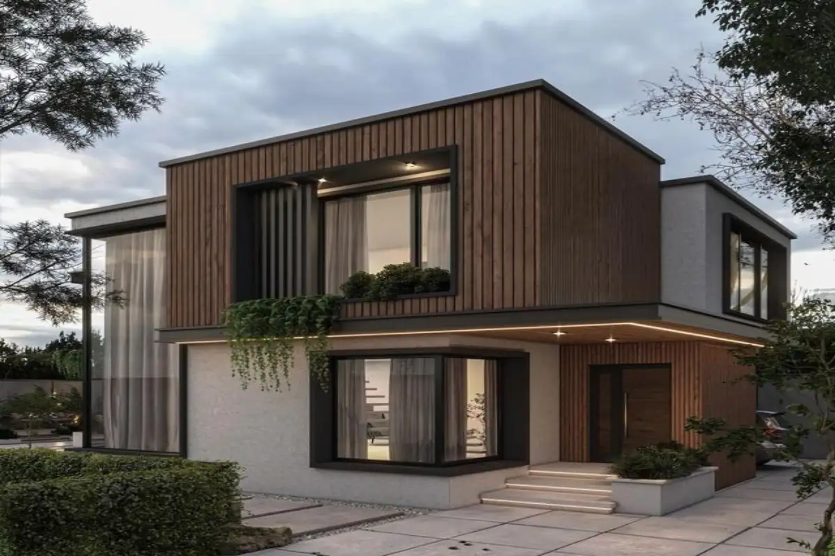 متراژ ساخت ویلا چوبی